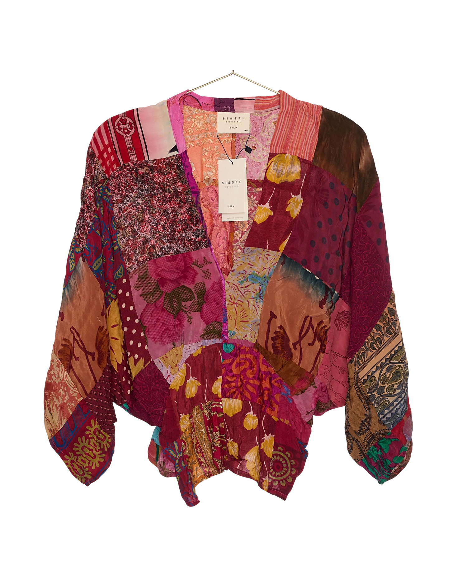 Juno SILK Patchwork Top - No. 281