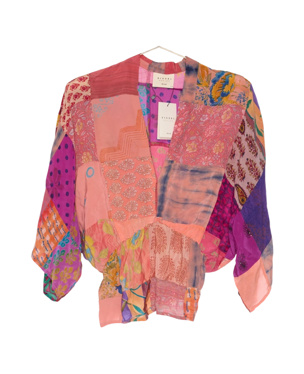 Juno SILK Patchwork Top - No. 298