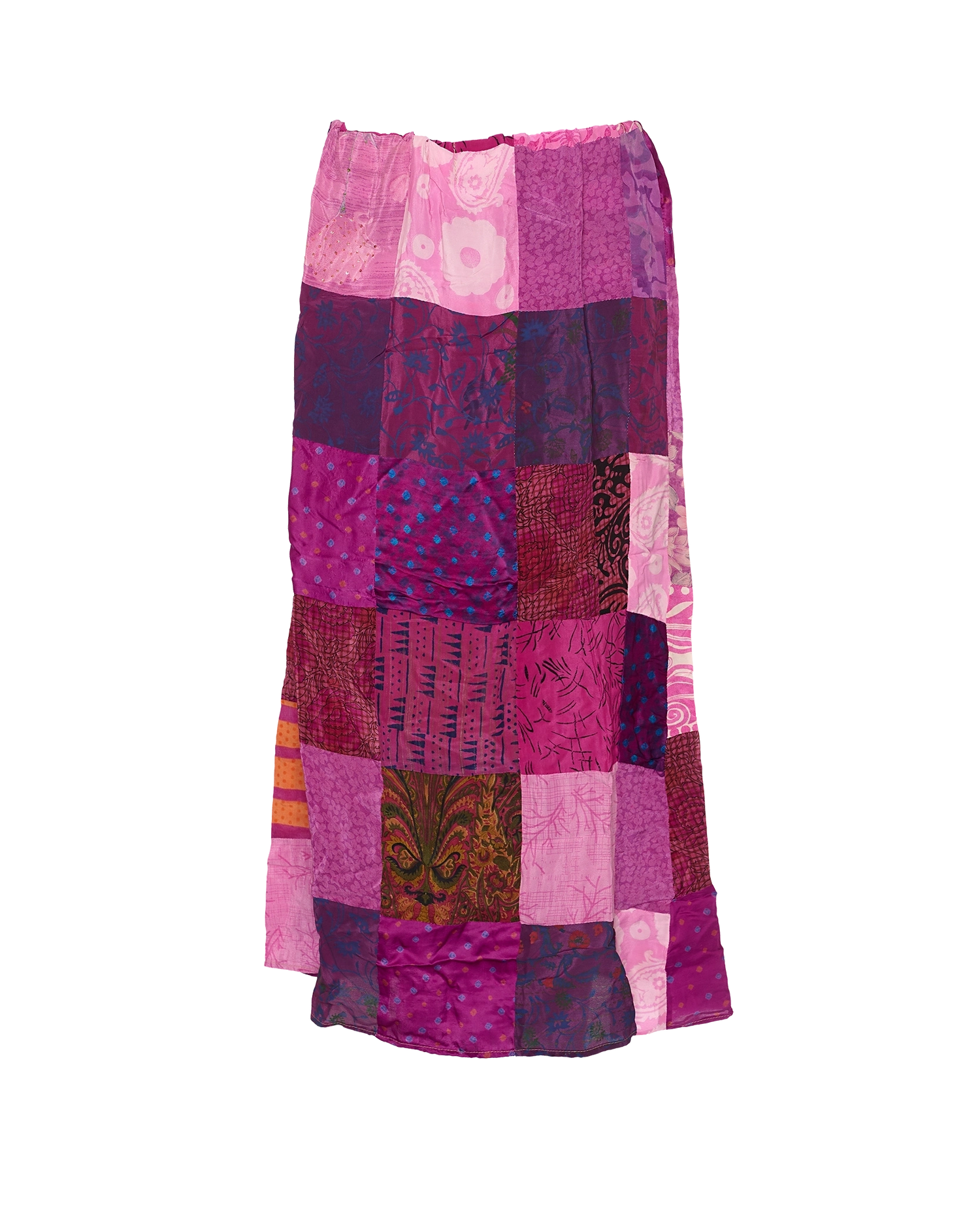 Maddie SILK Patchwork Skirt - No. 136