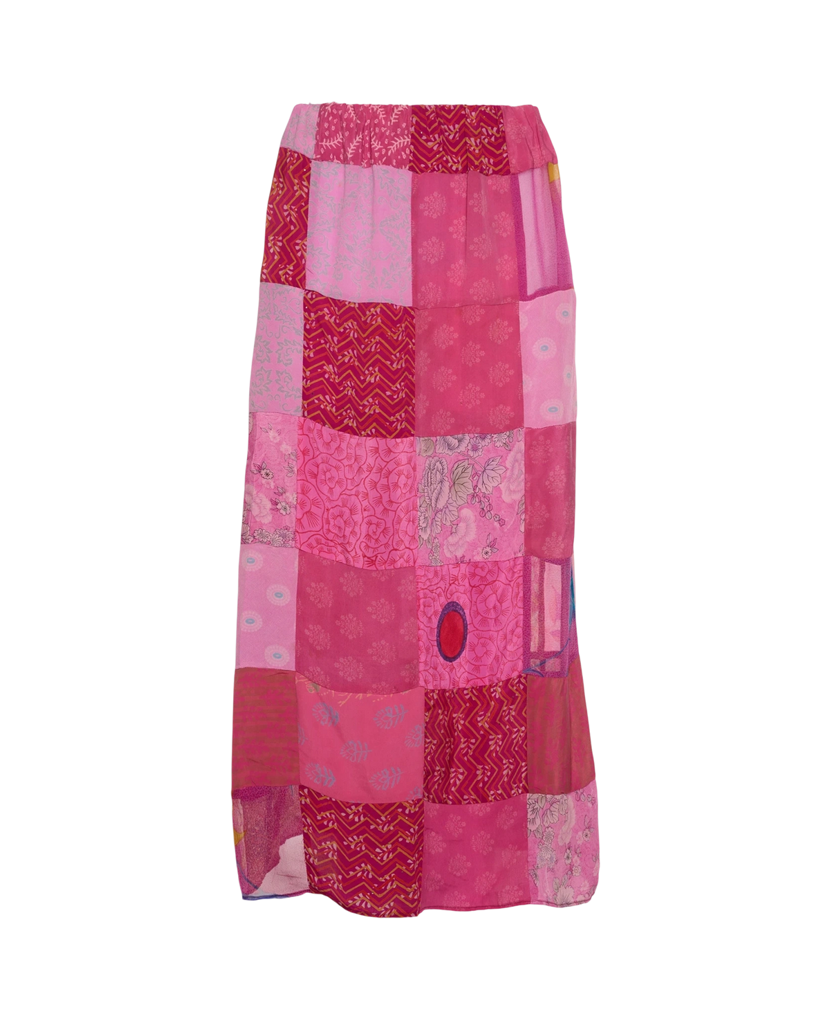 Maddie SILK Patchwork Skirt - No. 172