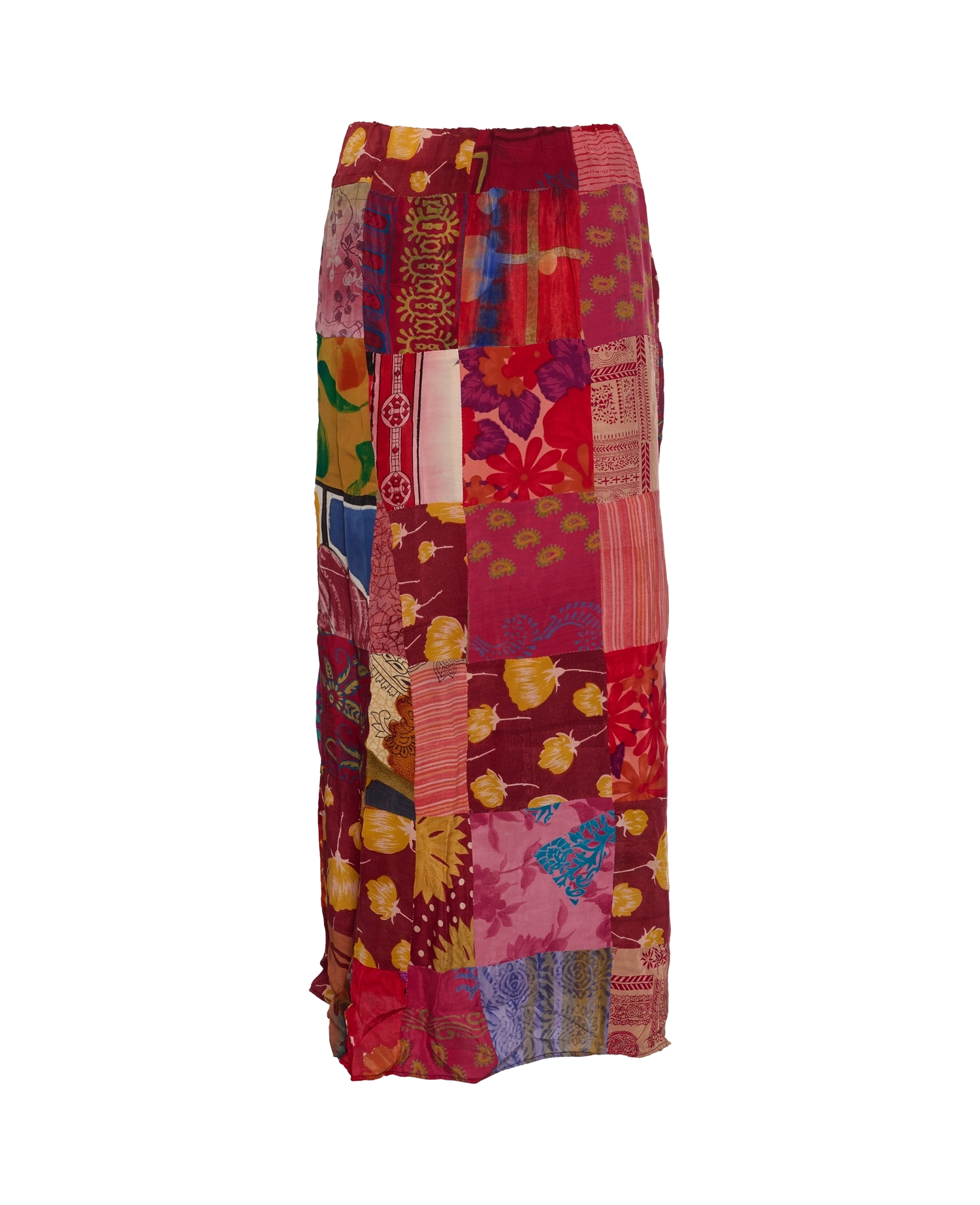 Maddie SILK Patchwork Skirt - No. 2