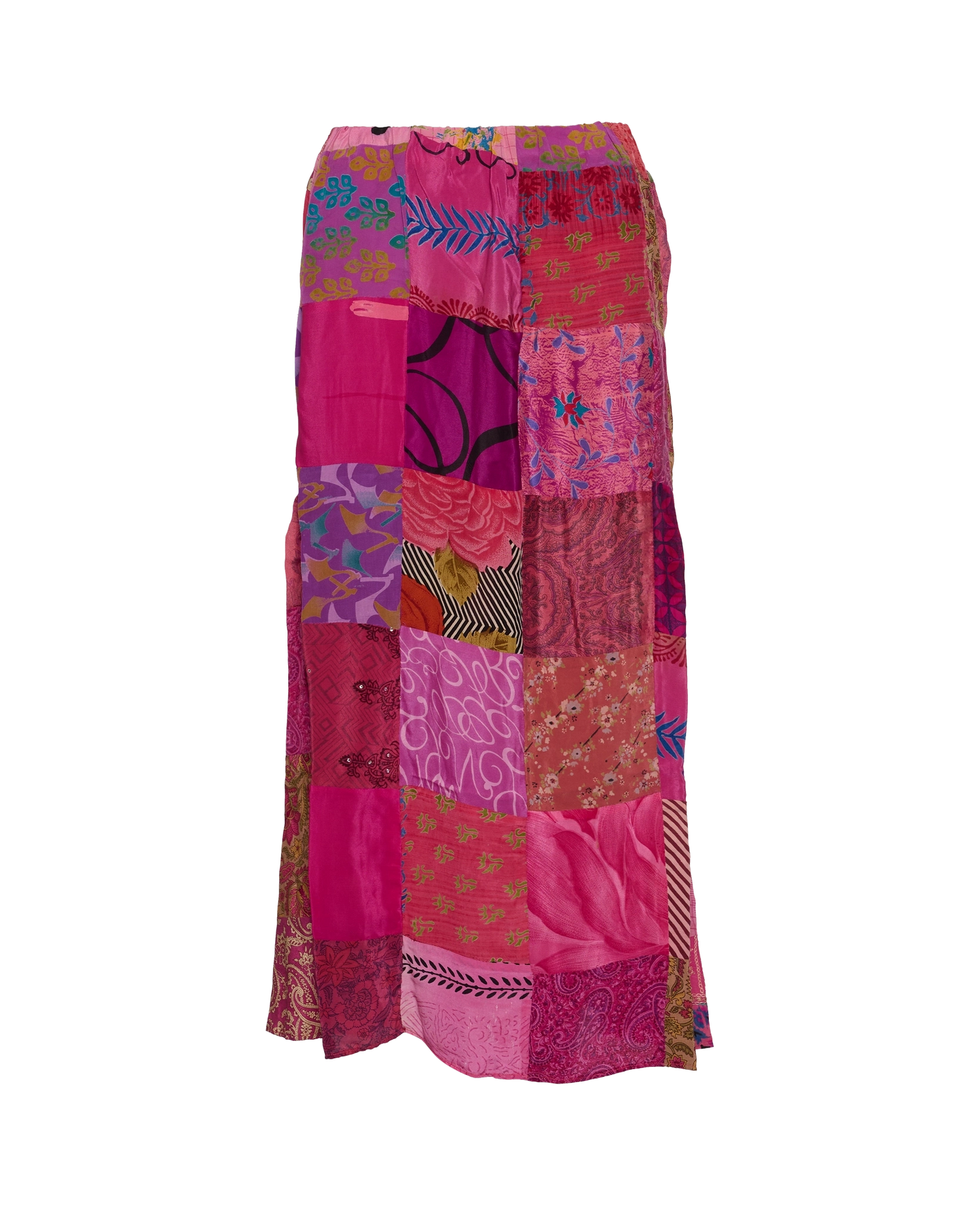 Maddie SILK Patchwork Skirt - No. 21