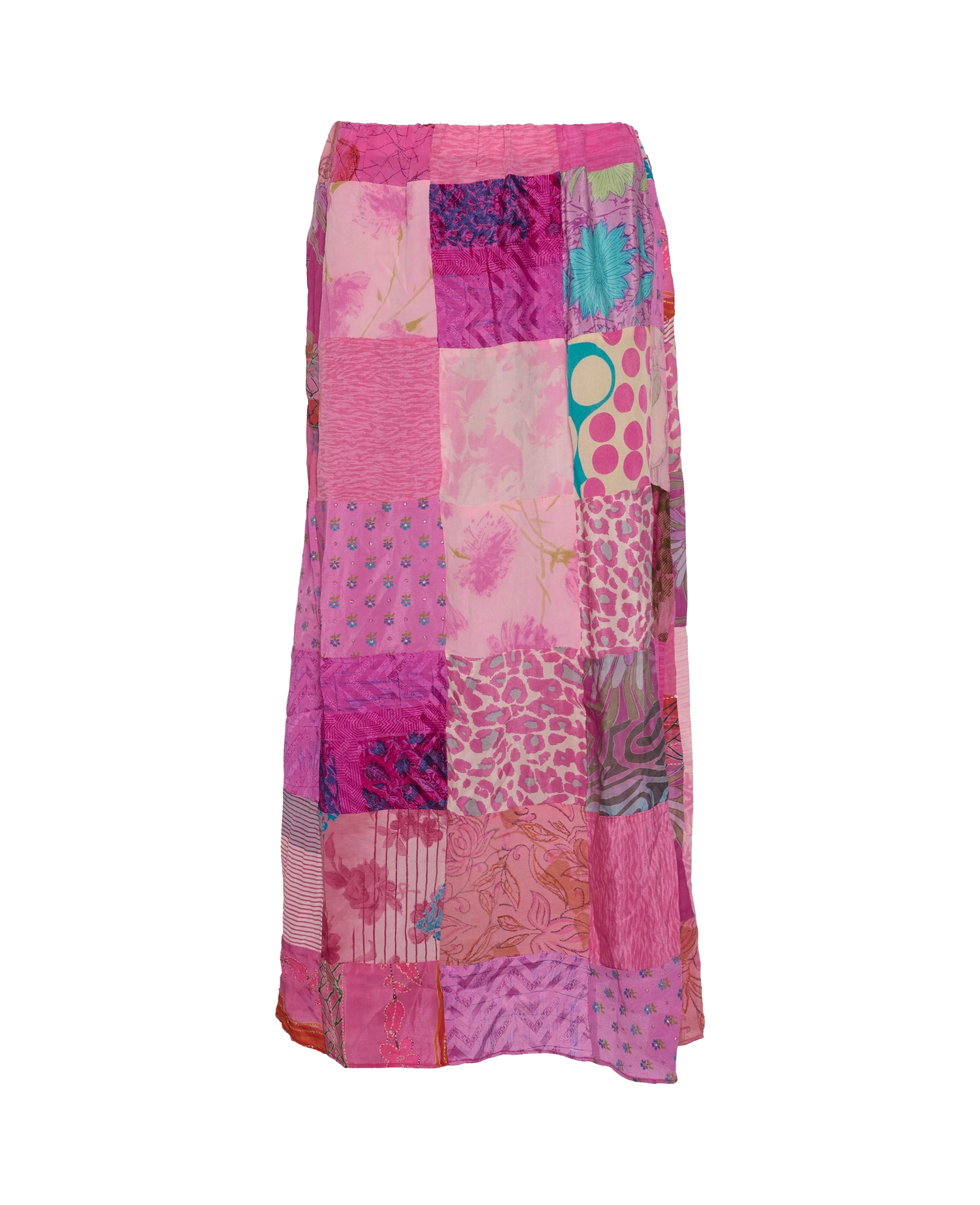 Maddie SILK Patchwork Skirt - No. 36