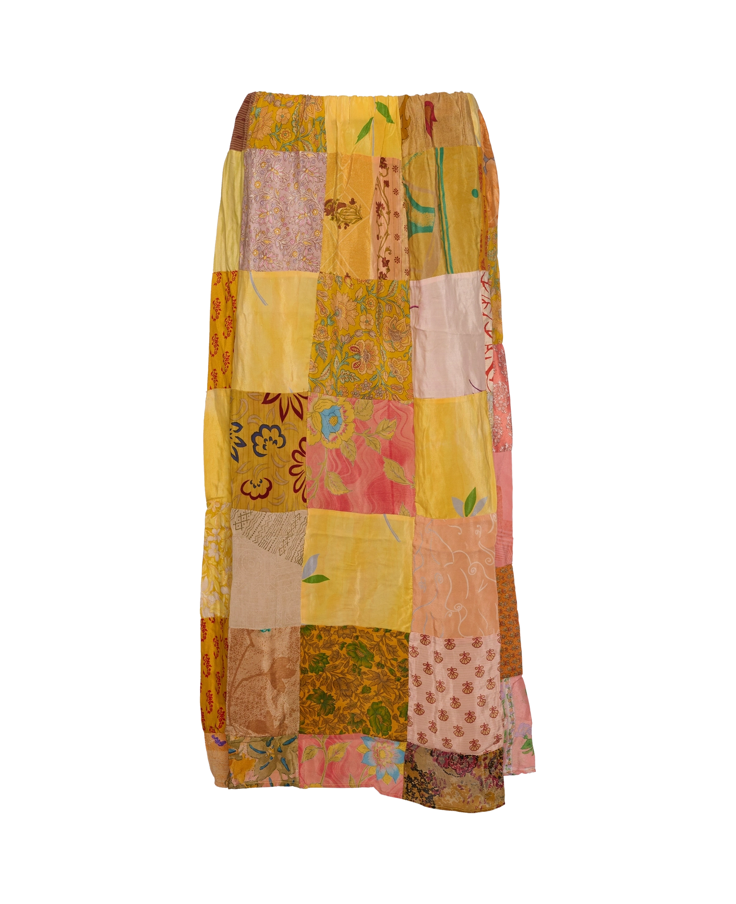 Maddie SILK Patchwork Skirt - No. 39