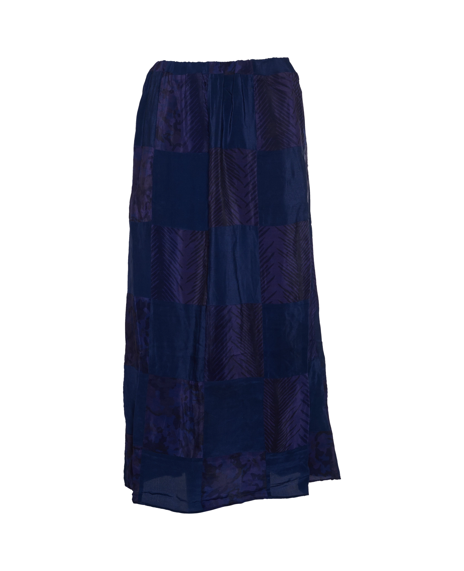 Maddie SILK Patchwork Skirt - No. 4
