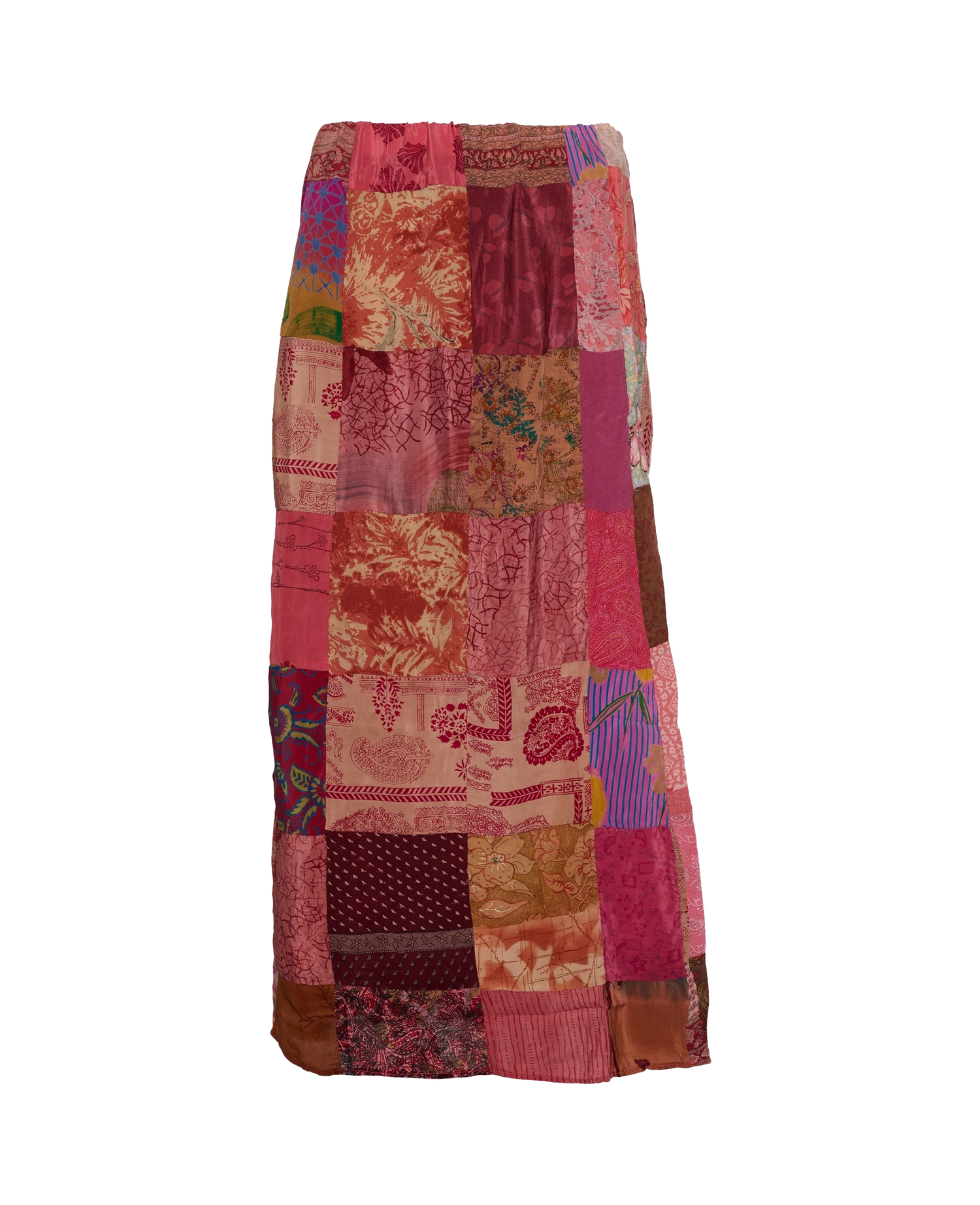 Maddie SILK Patchwork Skirt - No. 55