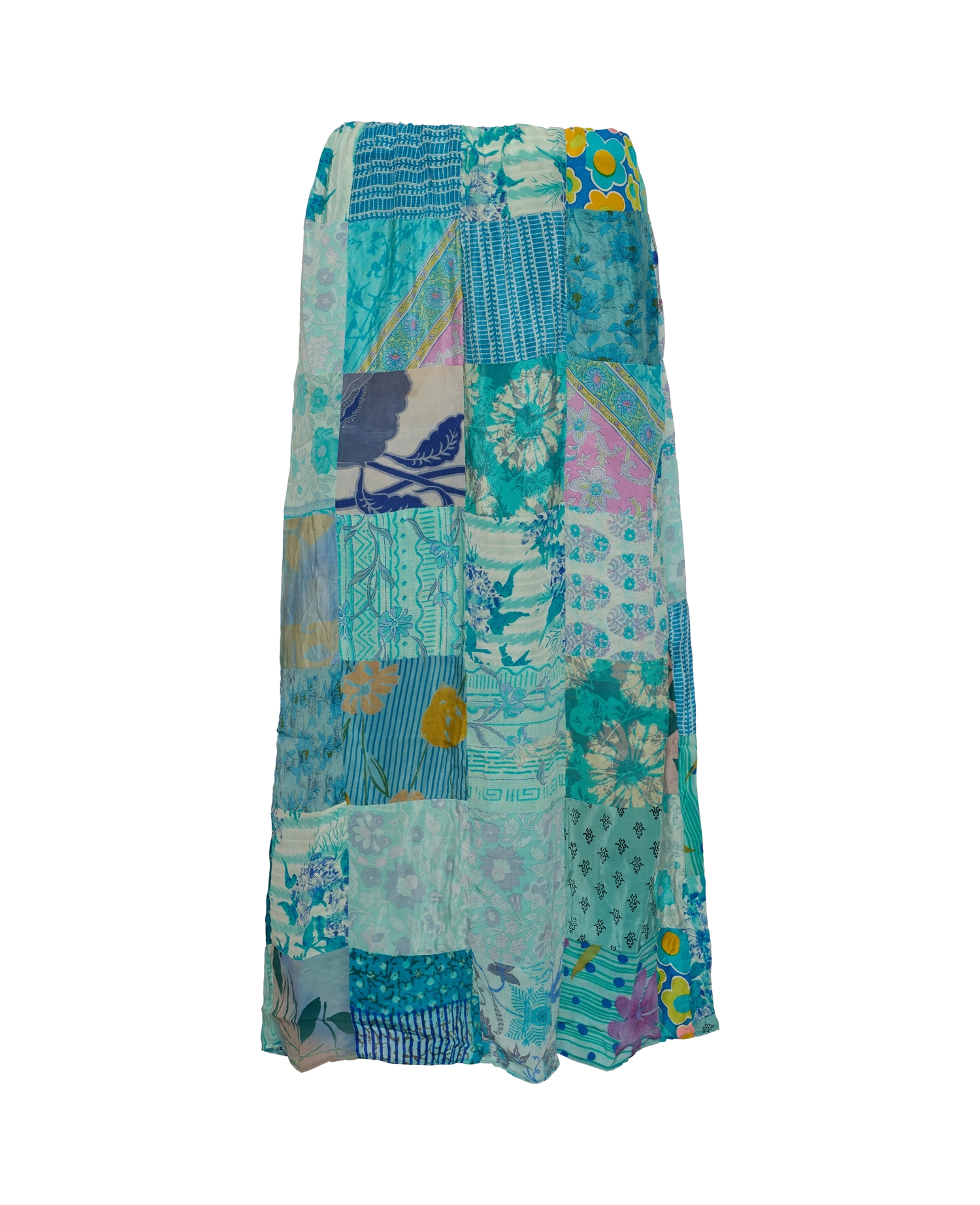 Maddie SILK Patchwork Skirt - No. 63