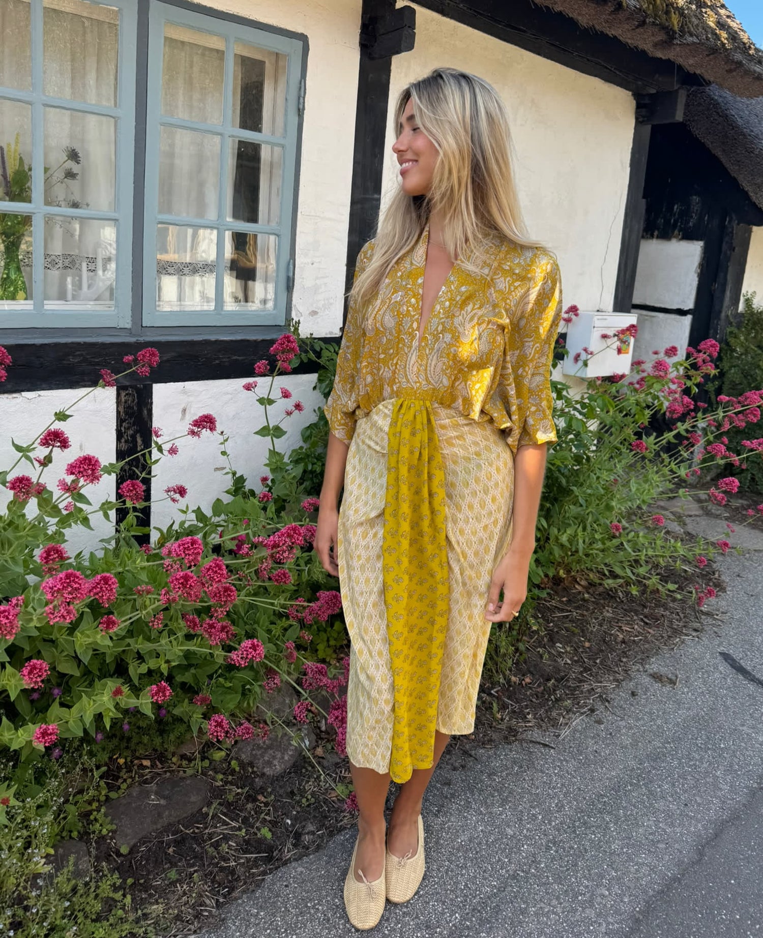Juno Mix Dress - No. 972