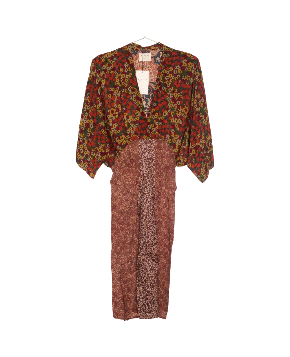 Juno SILK Mix Dress - No. 466