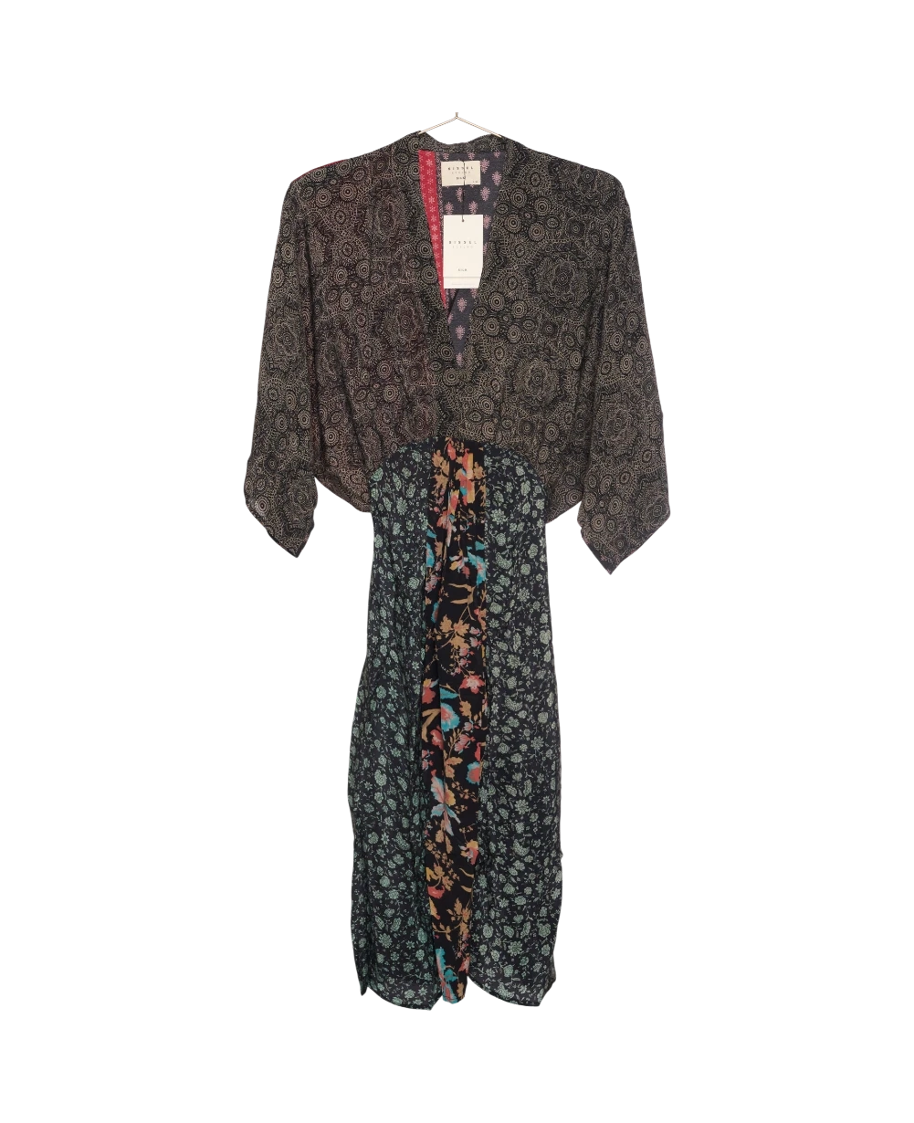 Juno SILK Mix Dress - No. 485