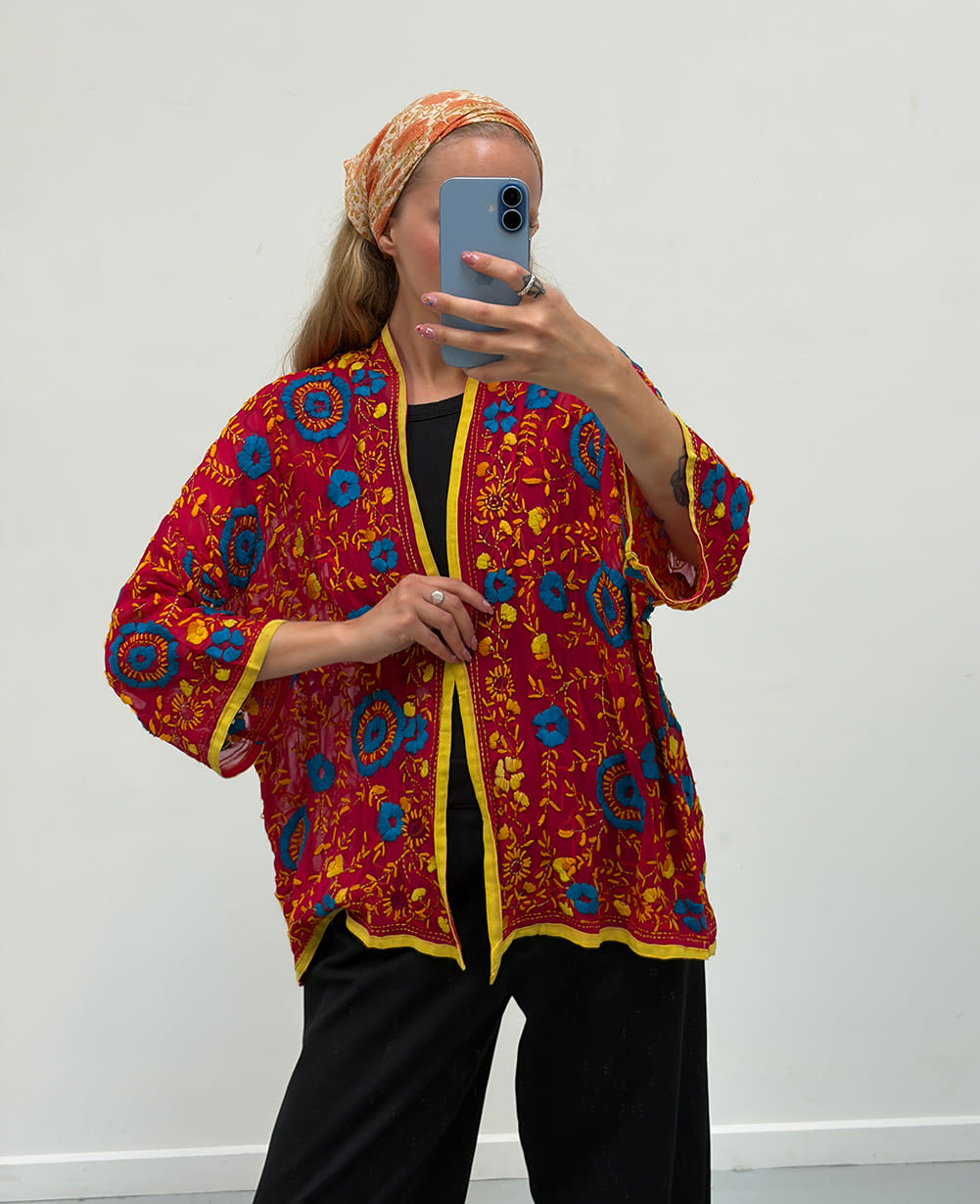 Chennai Mini Kimono - No. 120