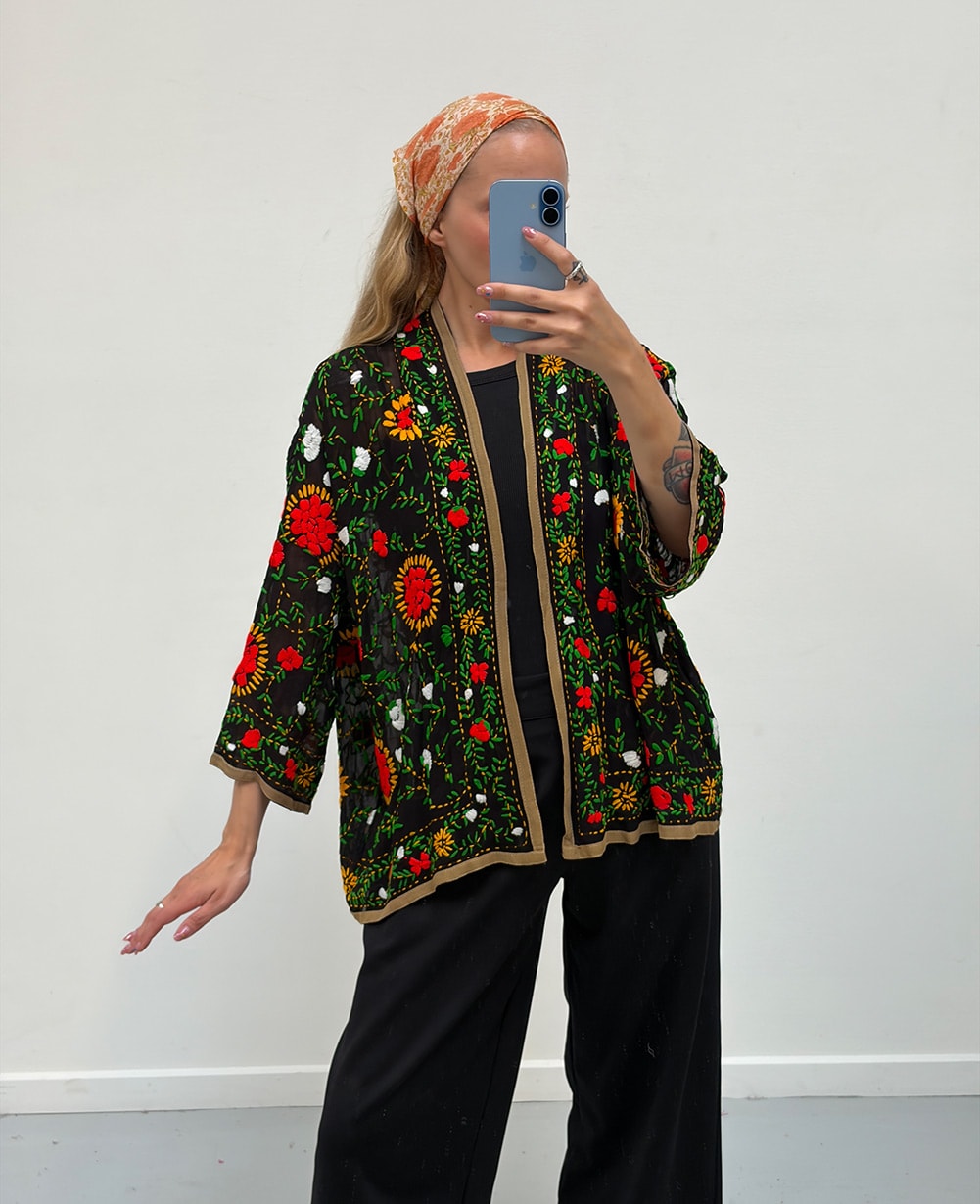 Chennai Mini Kimono - No. 24