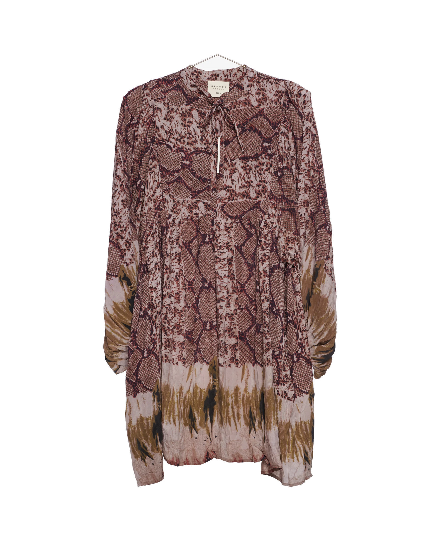 Emmeline Short SILK Dress - No. 9