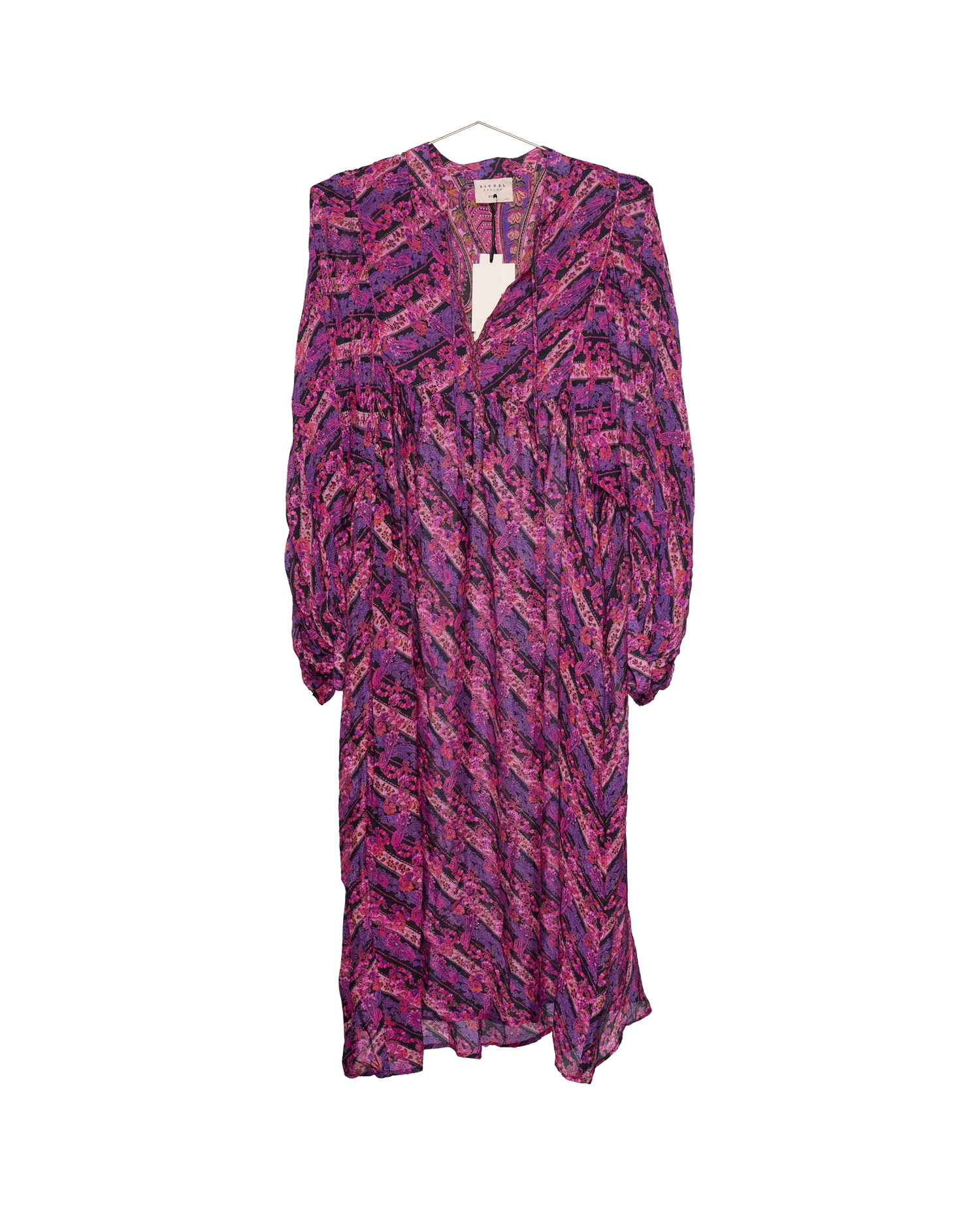 Emmeline Long SILK Dress - No. 2