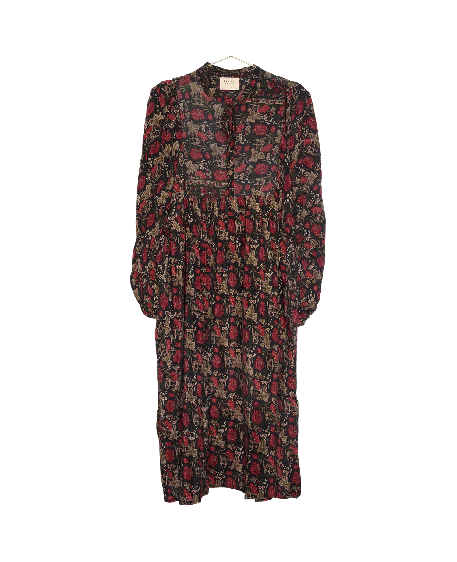 Emmeline Long SILK Dress - No. 324