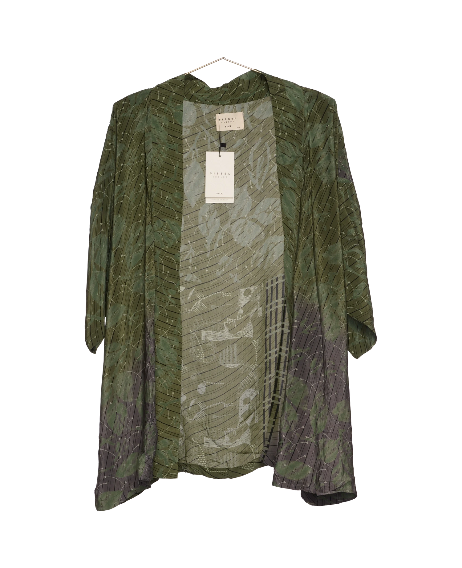 Lotus SILK Kimono - No. 465