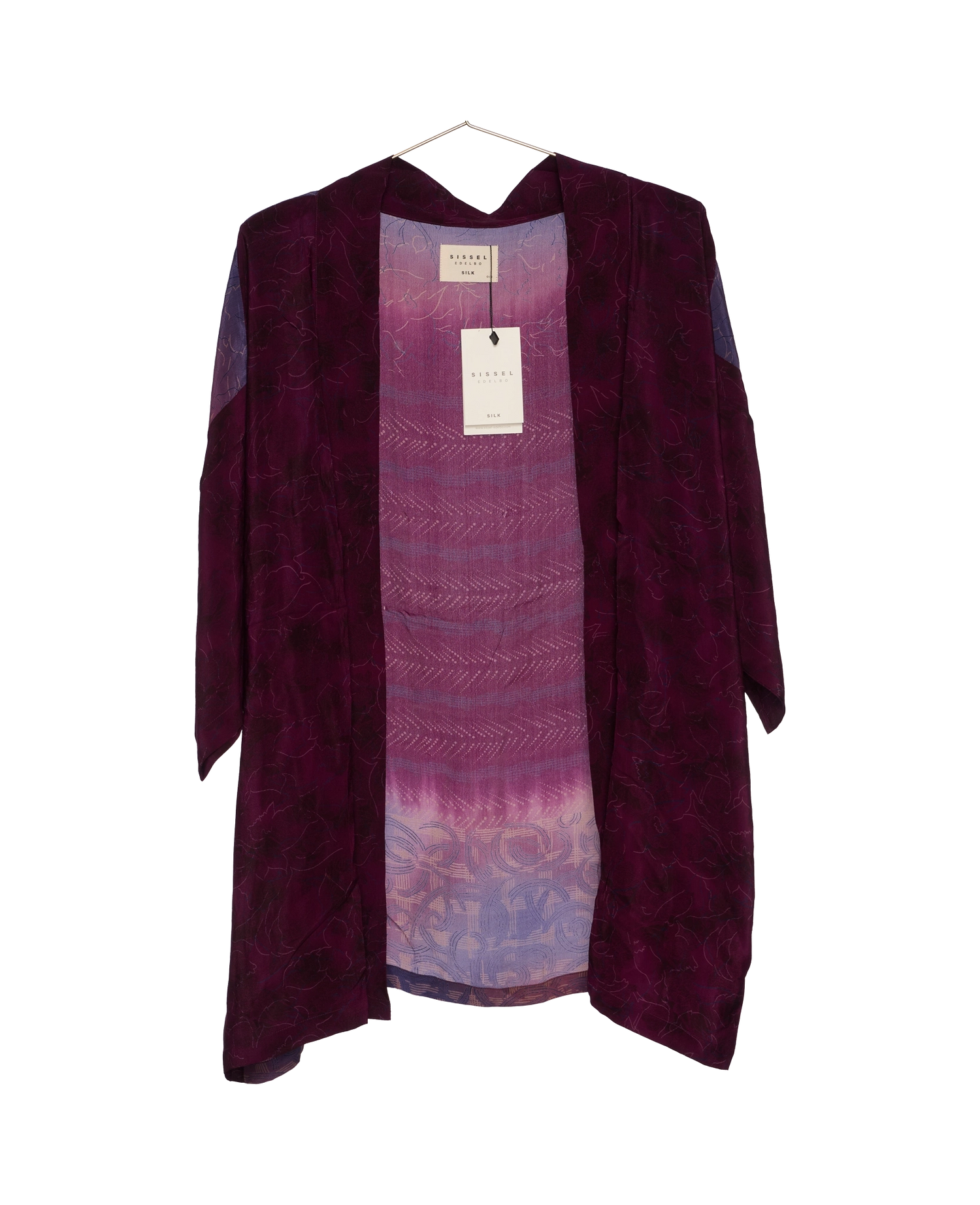 Lotus SILK Kimono - No. 484