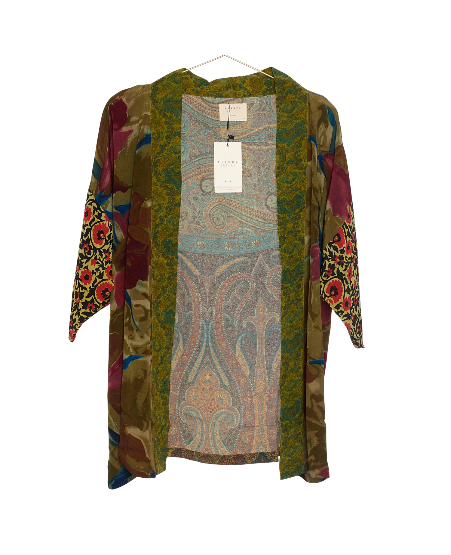 Lotus SILK Kimono - No. 577