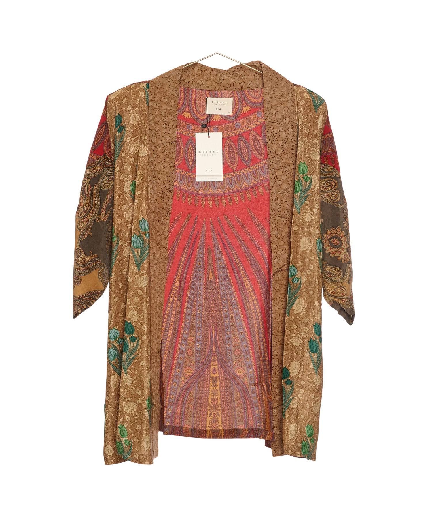 Lotus SILK Kimono - No. 591