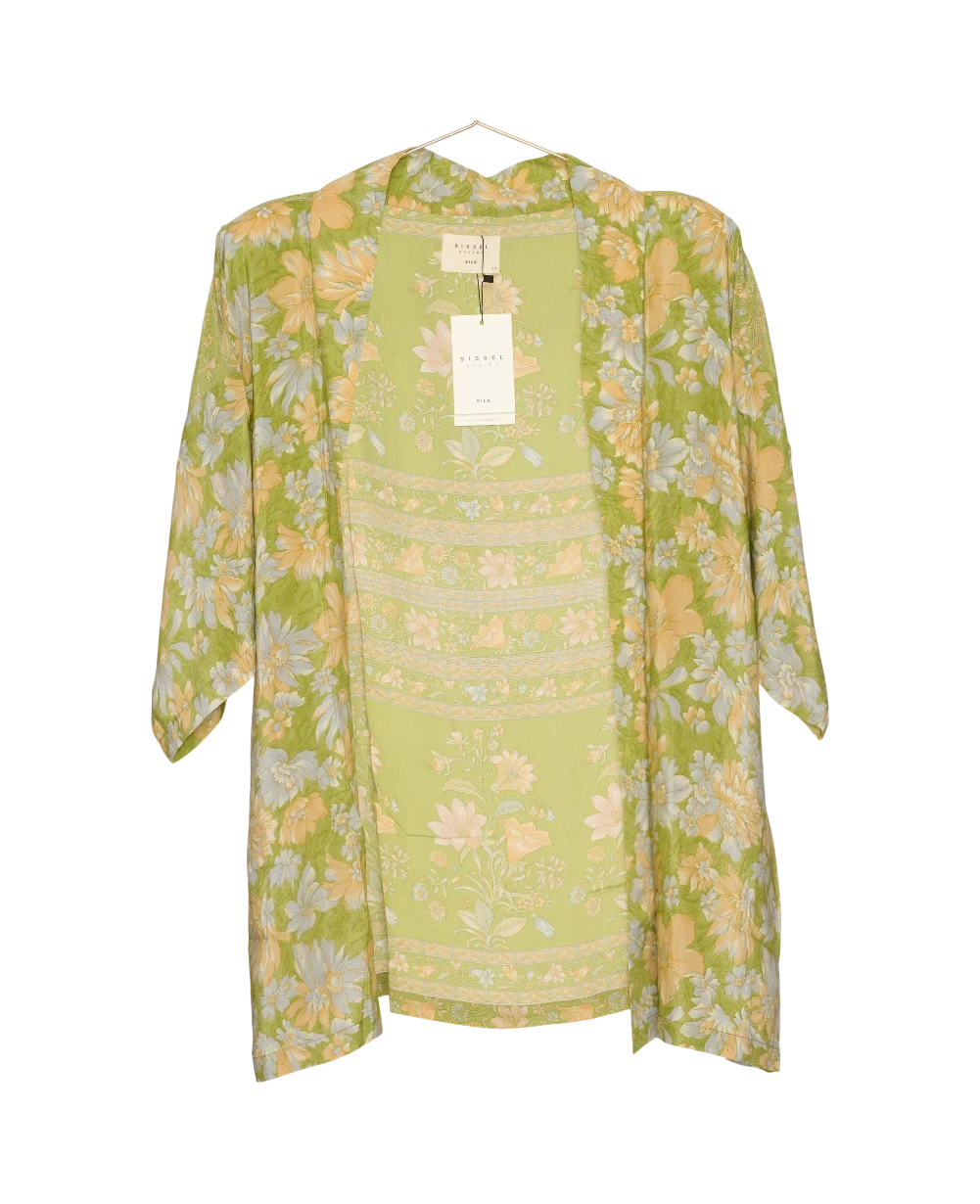 Lotus SILK Kimono - No. 622
