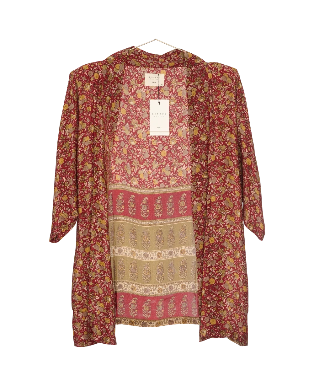 Lotus SILK Kimono - No. 626