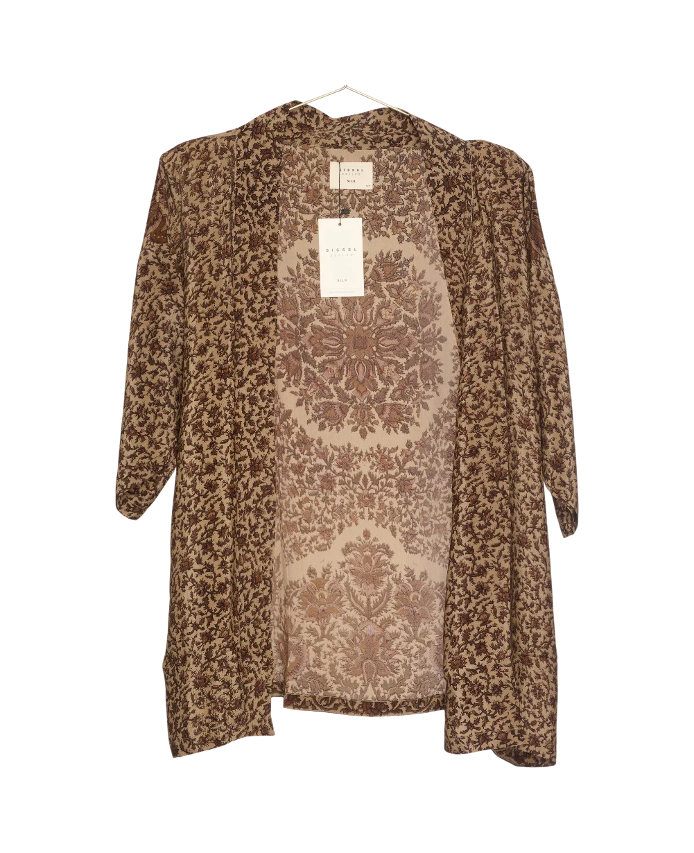 Lotus SILK Kimono - No. 645