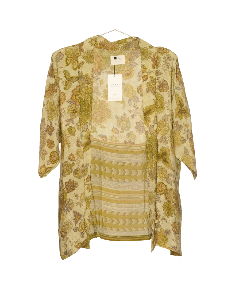 Lotus SILK Kimono - No. 646