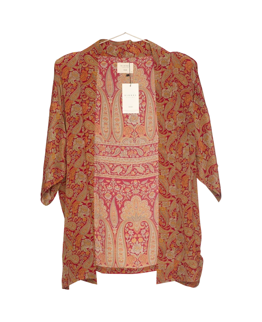 Lotus SILK Kimono - No. 649
