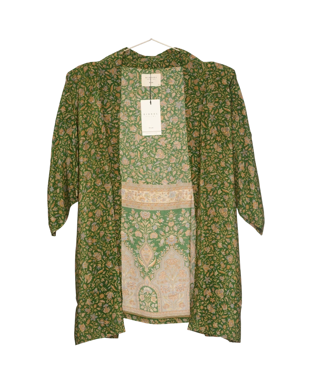 Lotus SILK Kimono - No. 651