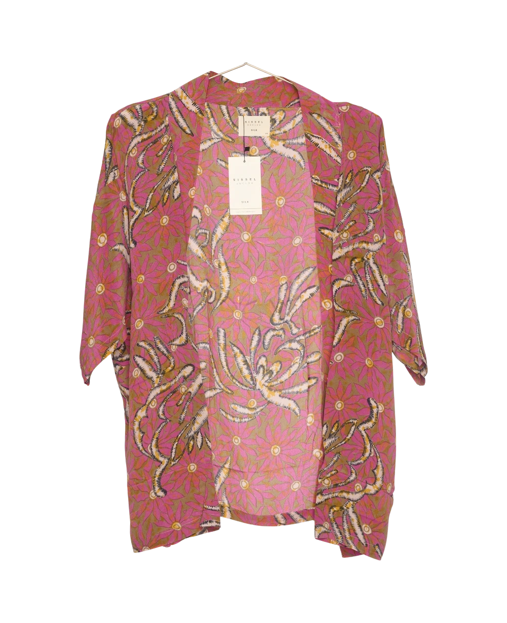 Lotus SILK Kimono - No. 652