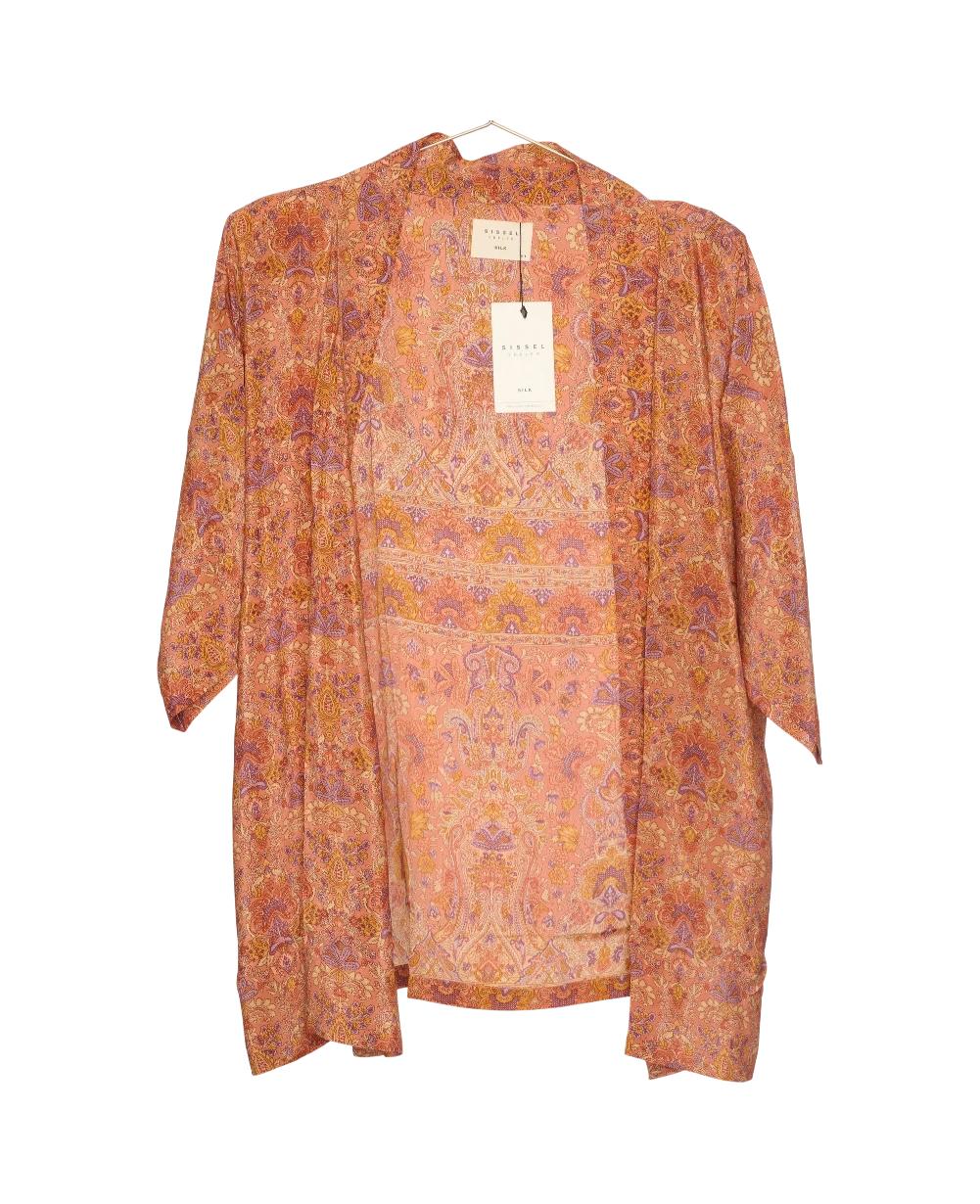 Lotus SILK Kimono - No. 654