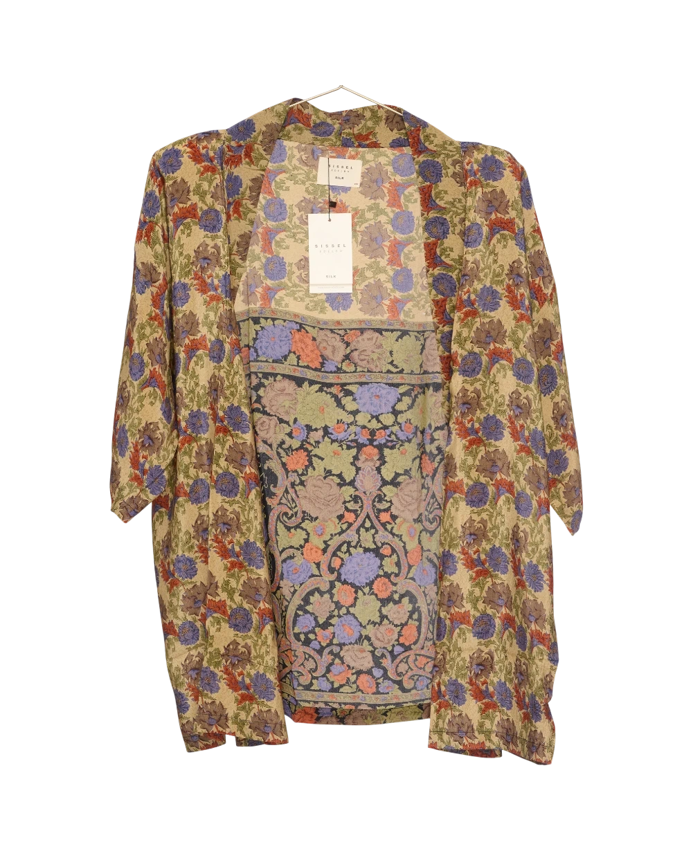 Lotus SILK Kimono - No. 663