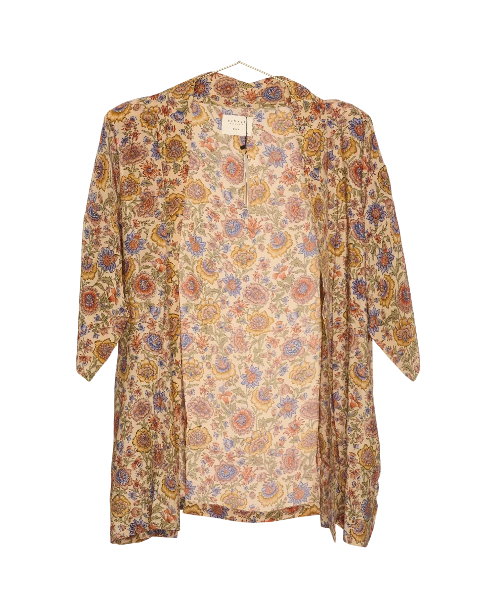 Lotus SILK Kimono - No. 665