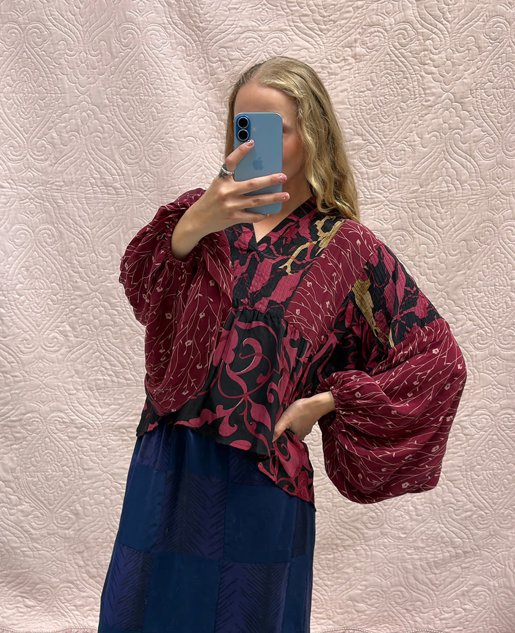 Bibi Balloon SILK Top - No. 190