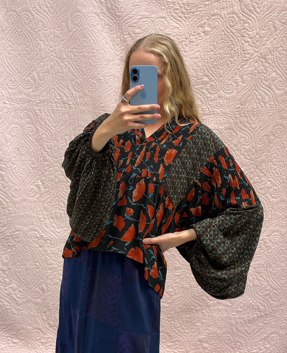 Bibi Balloon SILK Top - No. 362