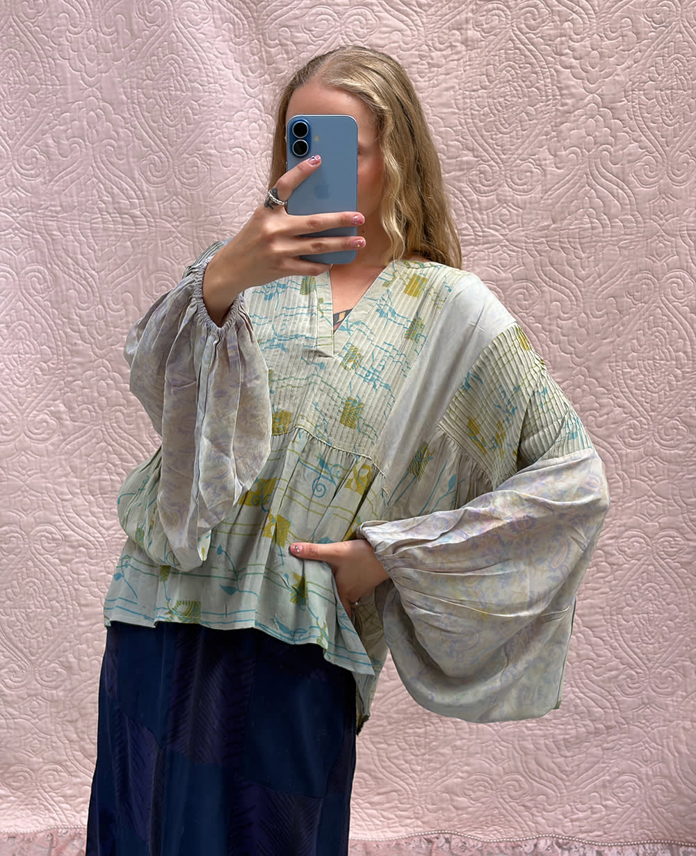 Bibi Balloon SILK Top - No. 404