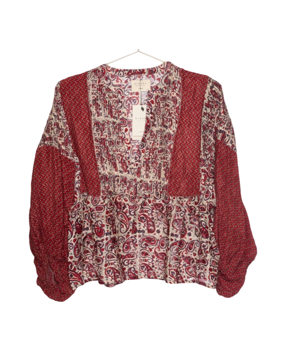 Bibi Balloon SILK Top - No. 663