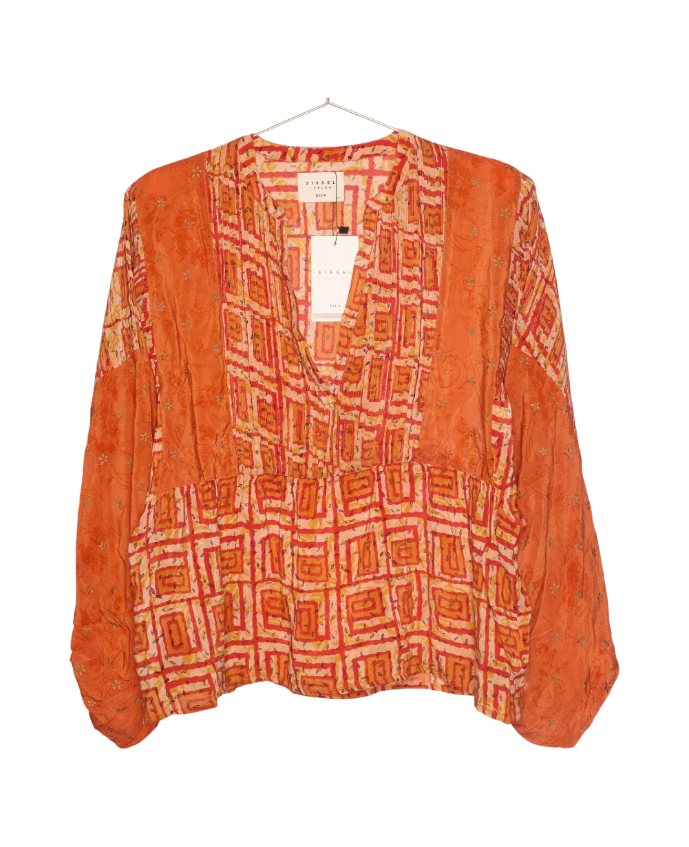 Bibi Balloon SILK Top - No. 828