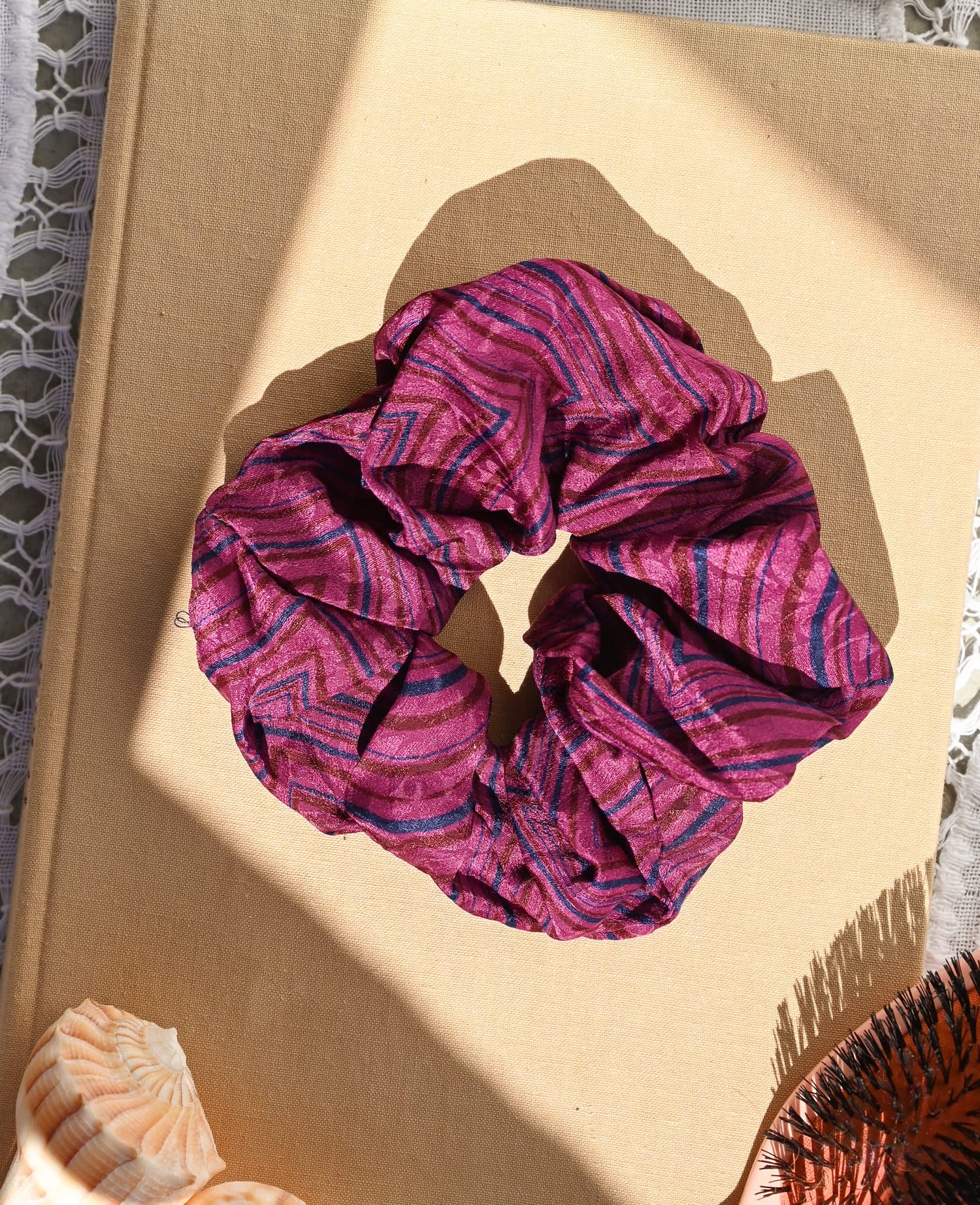 Meadow SILK Scrunchie - No. 23