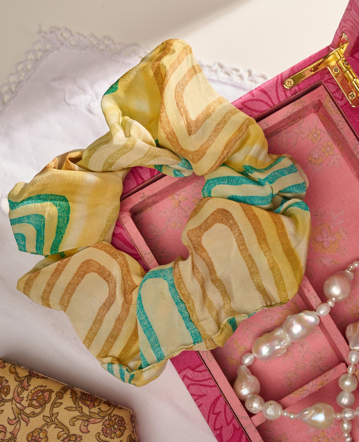 Meadow SILK Scrunchie - No. 71