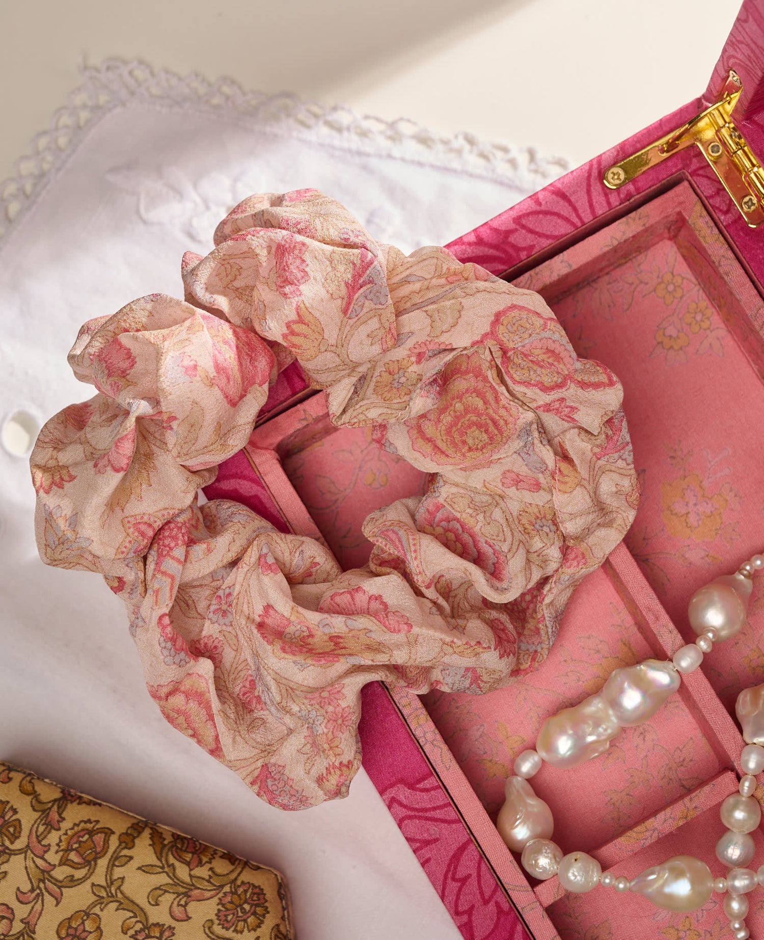 Meadow SILK Scrunchie - No. 80