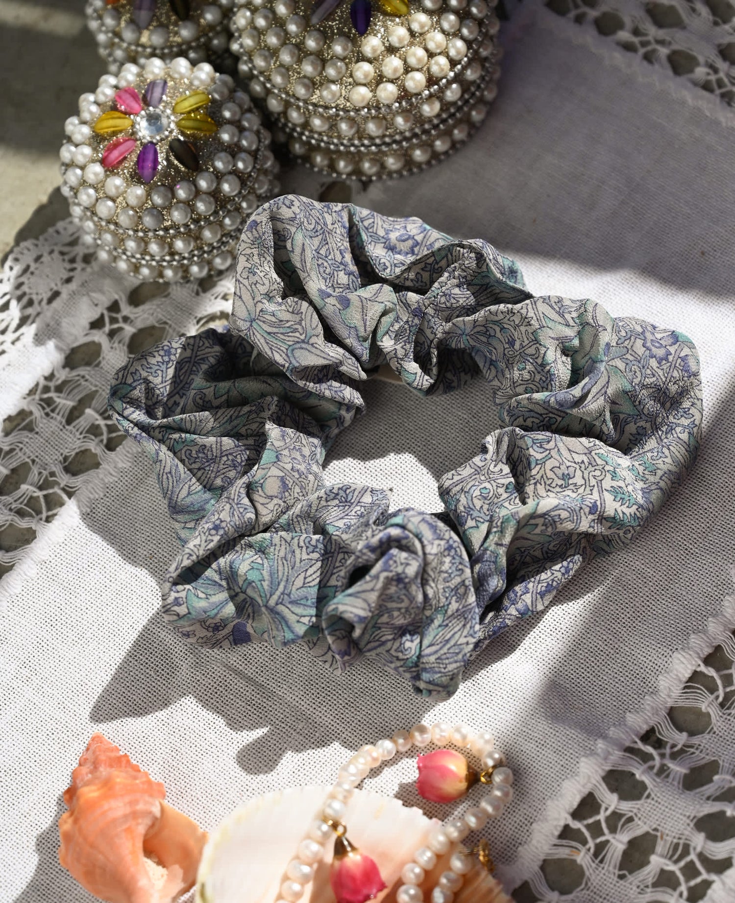 Meadow SILK Scrunchie - No. 84