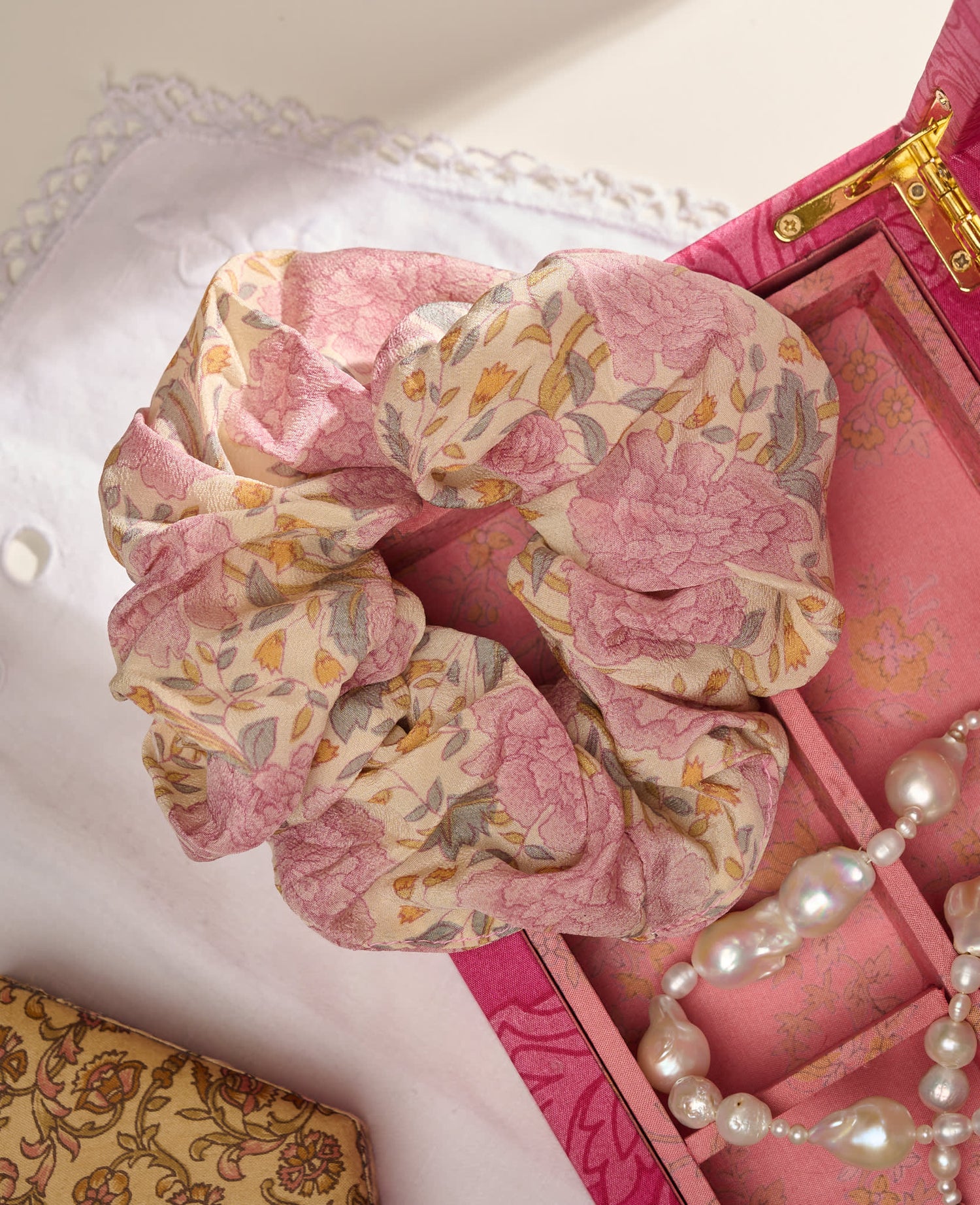 Meadow SILK Scrunchie - No. 90