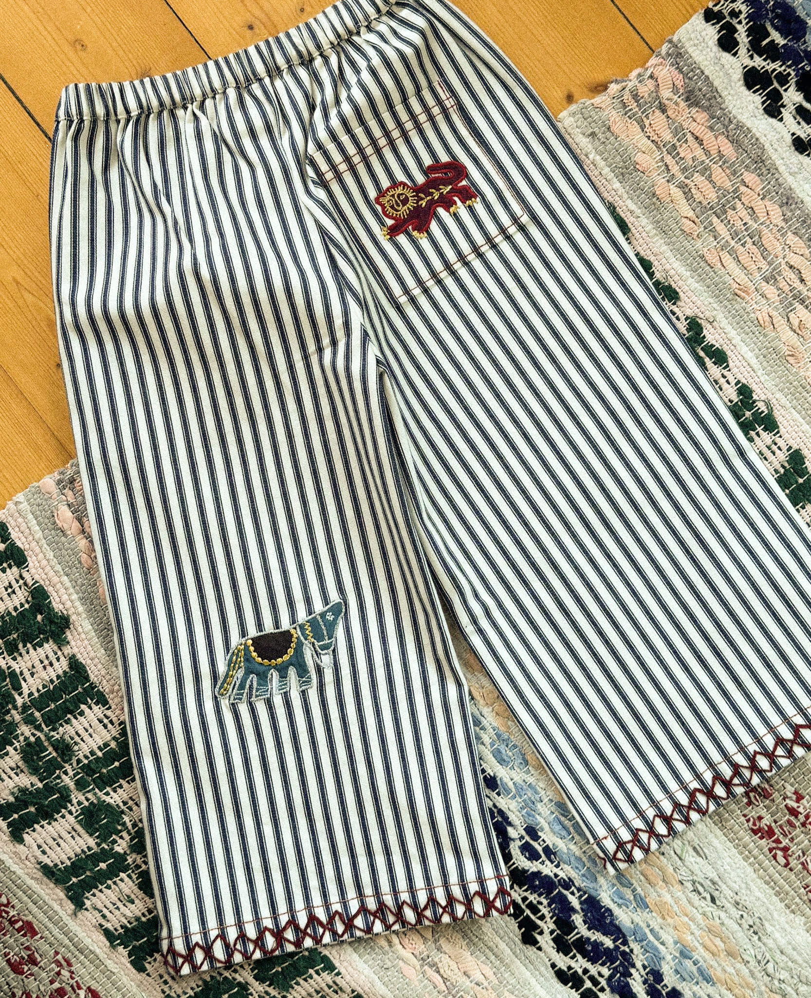 Saxo MINI Pants - Milk Lad – SISSEL EDELBO