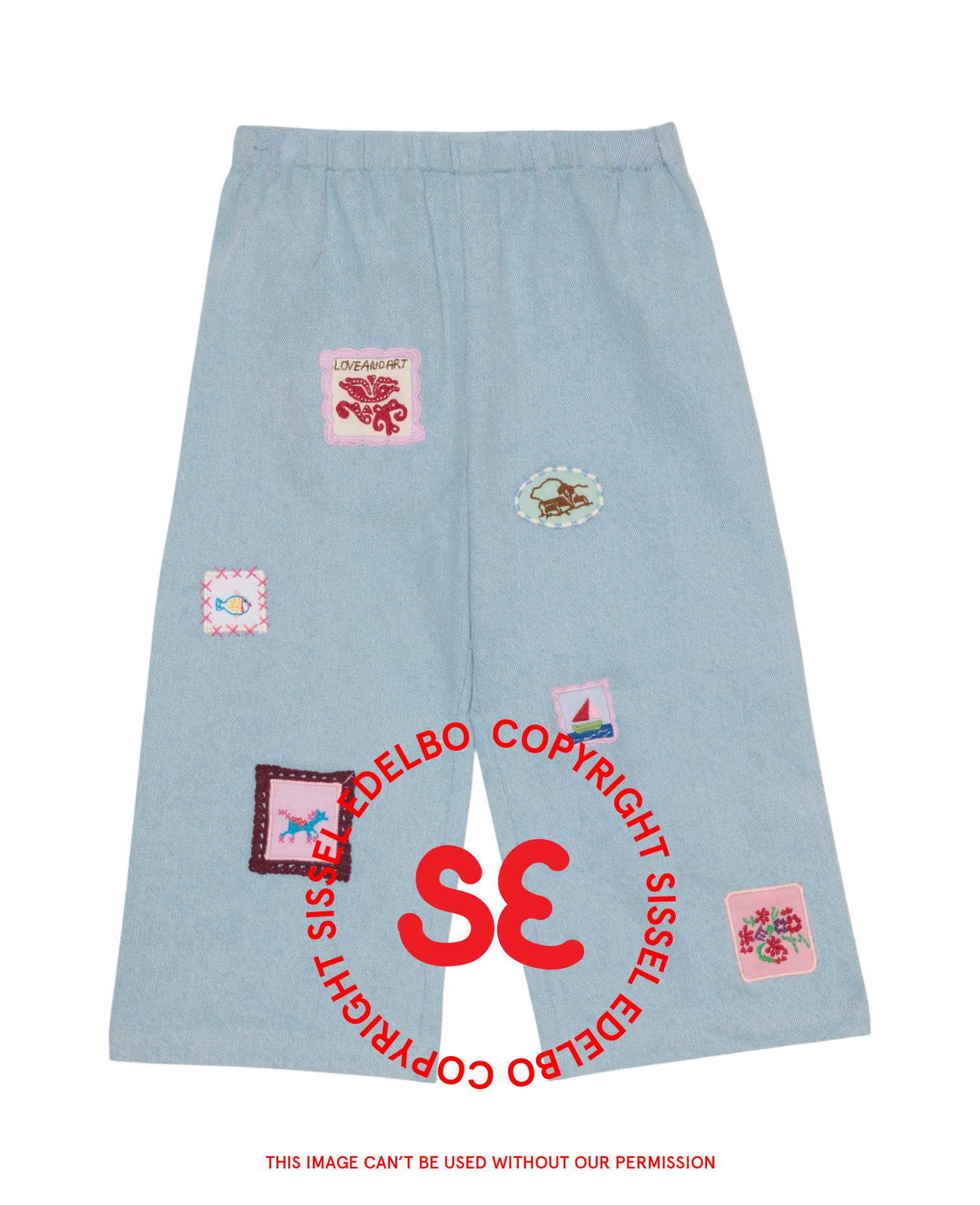 Saxo MINI Pants - Blue Patch