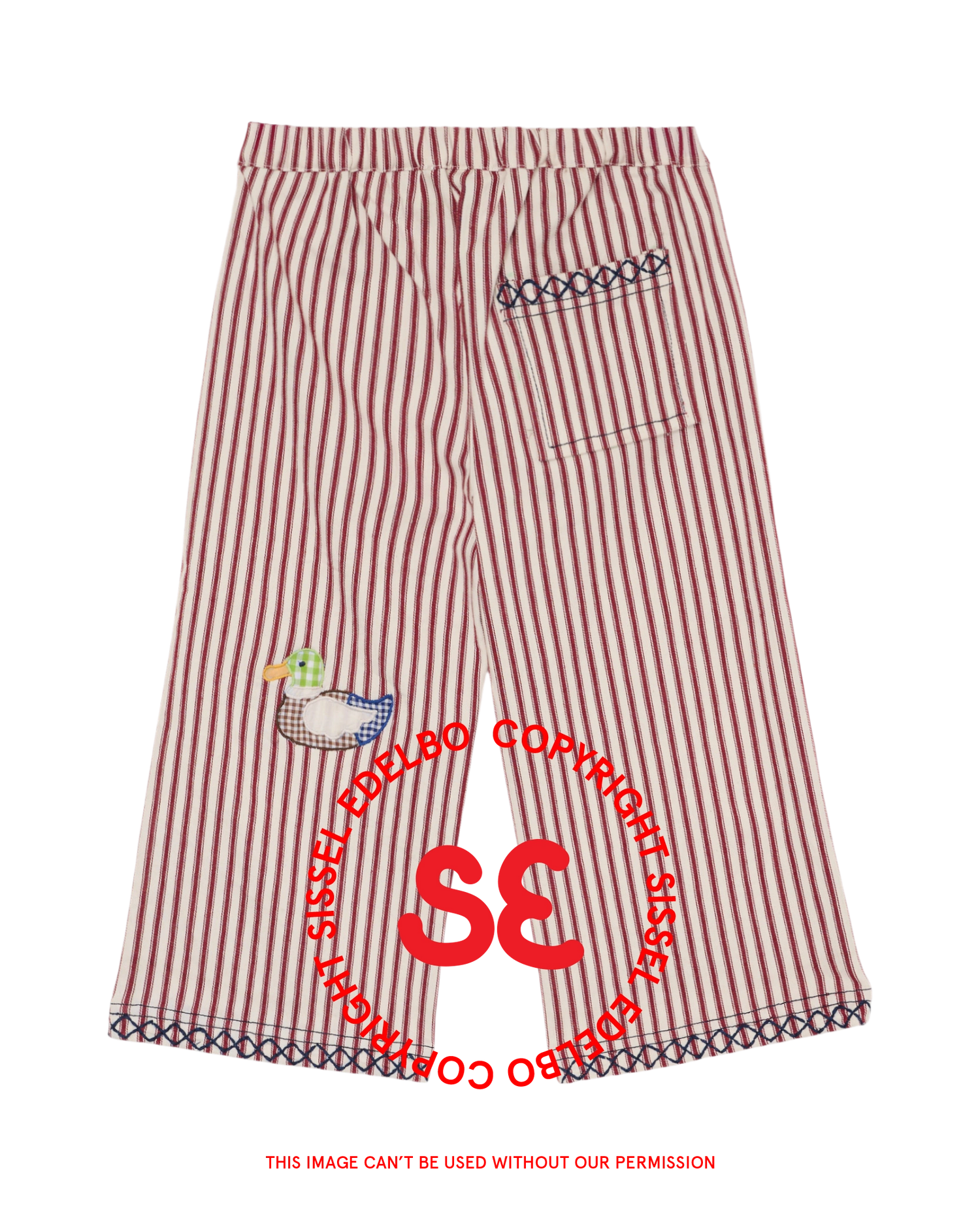 Saxo MINI Pants - Burgundy Milk Lad