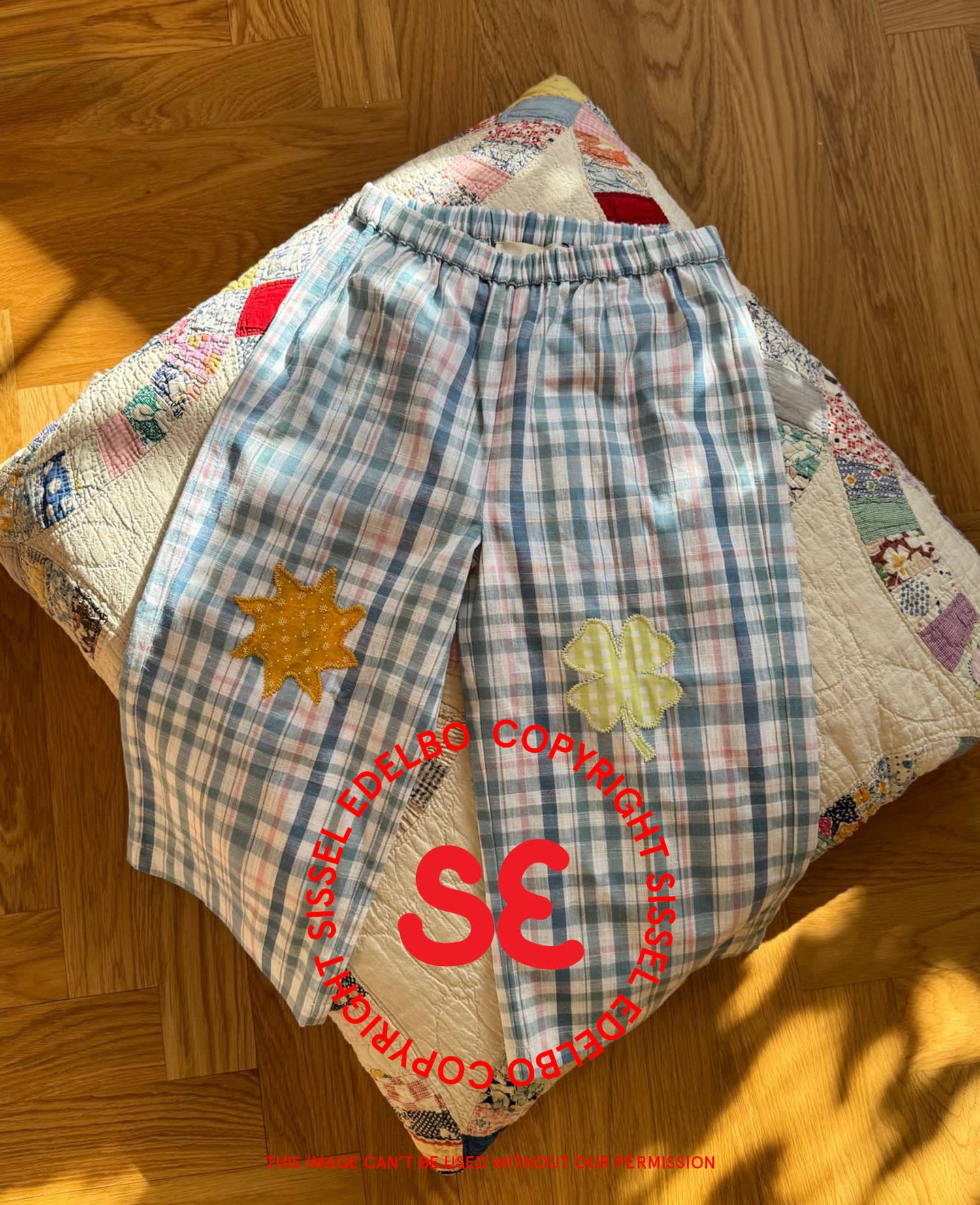 Saxo MINI Pants - Pastel Checks