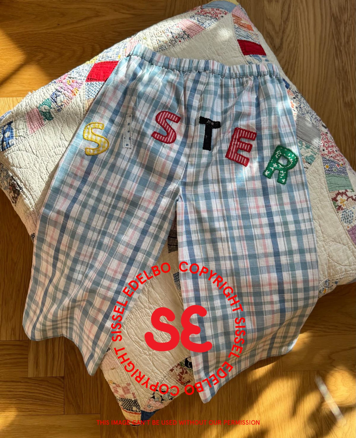 Saxo MINI Pants - Pastel Checks