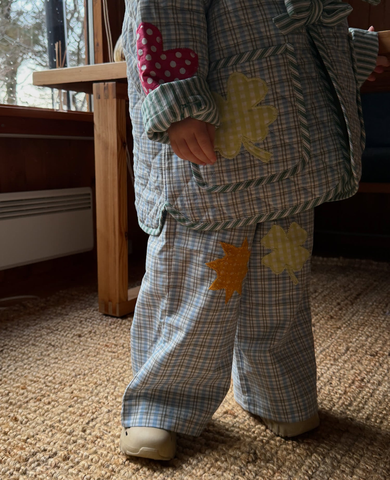 Saxo MINI Pants - Blue Checks