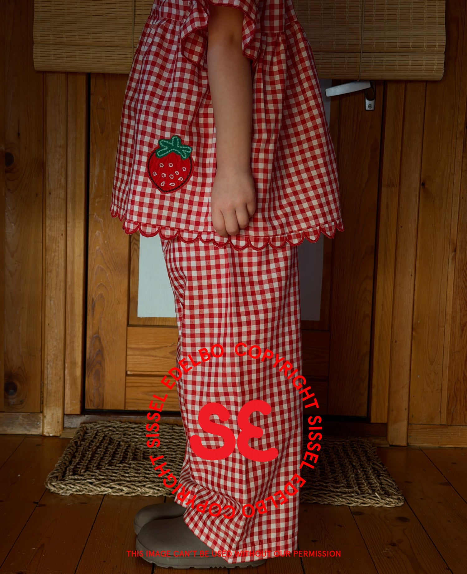 Saxo MINI Pants - Red Checks